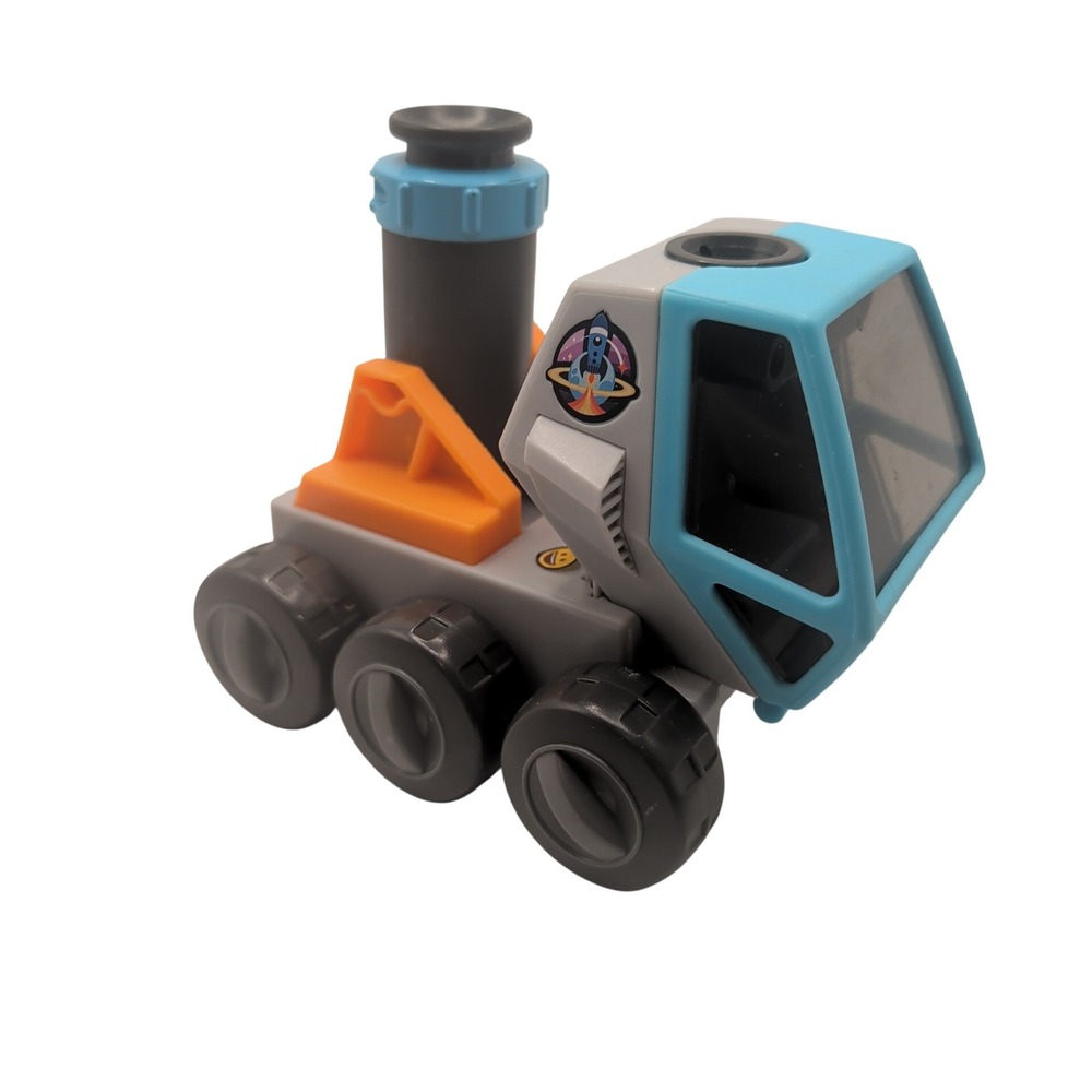 Little Tikes Space Rover Toy Vehicle Gray Blue Plastic 6-Wheel MGA Rocket Ship